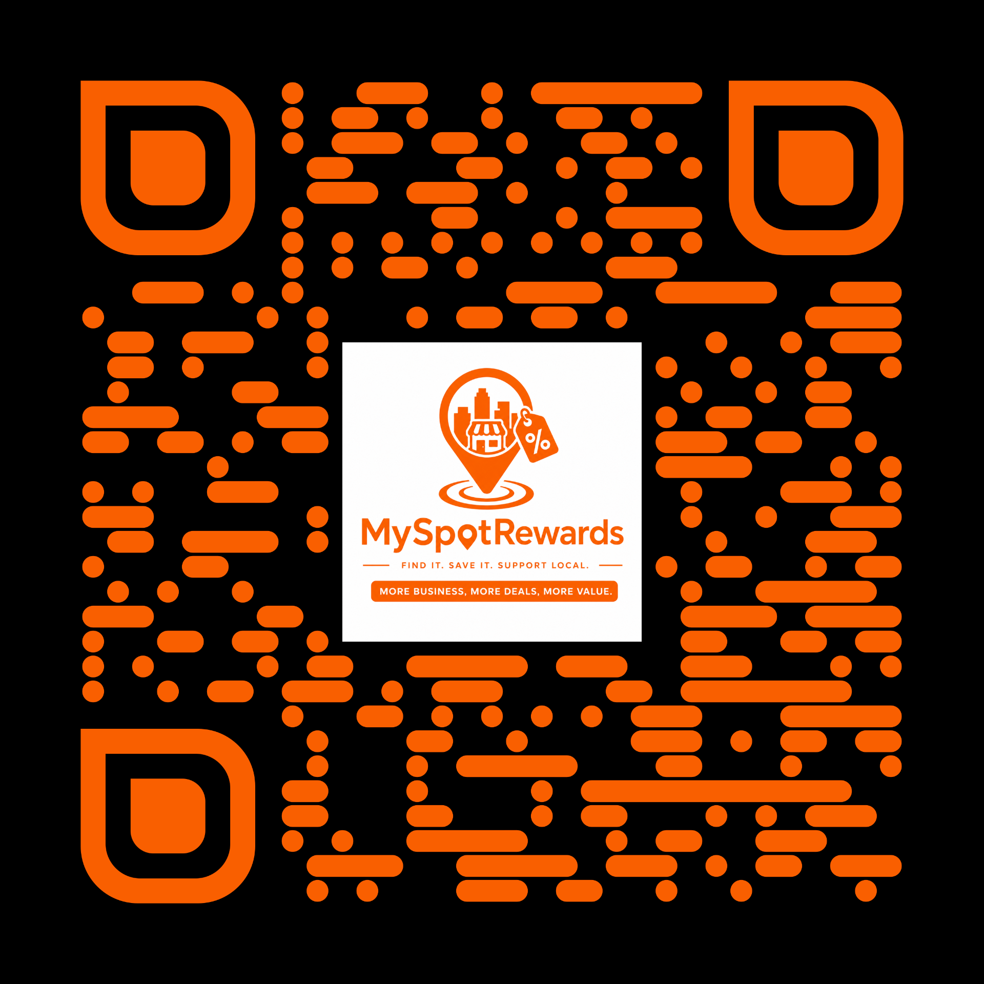 MySpotRewards QR Code